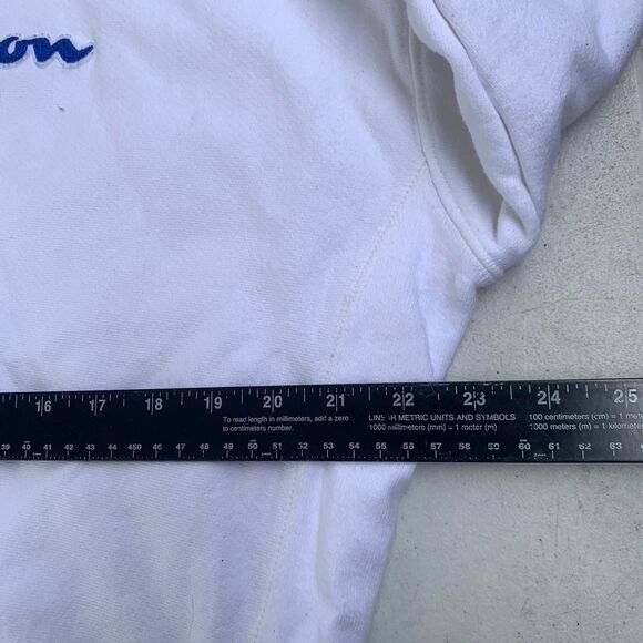 Champion Women's White Sweatshirt size XL - Picture 5 of 6